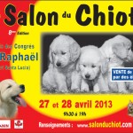 Salon du Chiot à Saint Raphaël (83), samedi 27 et dimanche 28 avril 2013