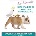 Salon des Animaux de Compagnie à Séreilhac (87), samedi 27 et dimanche 28 avril 2013