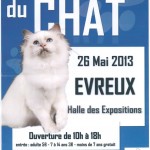 Salon du Chat à Evreux (27), dimanche 26 mai 2013 