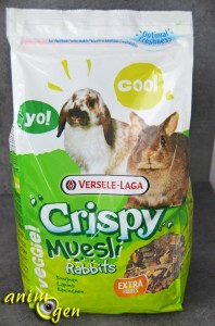 Alimentation pour lapin : "Crispy Muesli Rabbits" (Versele Laga)