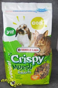 Alimentation pour lapin : "Crispy Muesli Rabbits" (Versele Laga)