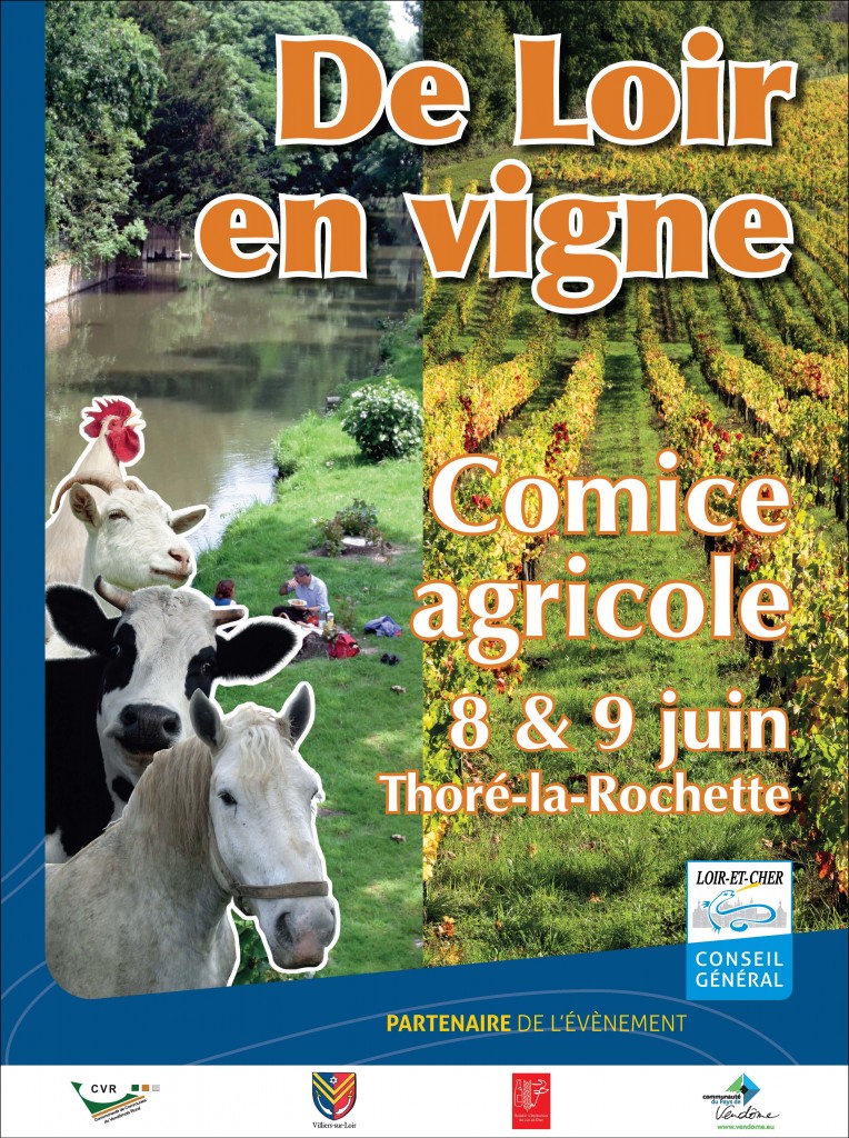De Loir en vigne, Comice agricole à Thore la Rochette (41), samedi 08 et dimanche 09 juin 2013