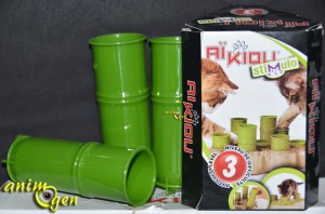 Jeu d'intelligence et foraging pour chat : Stimulo (Aïkioli)