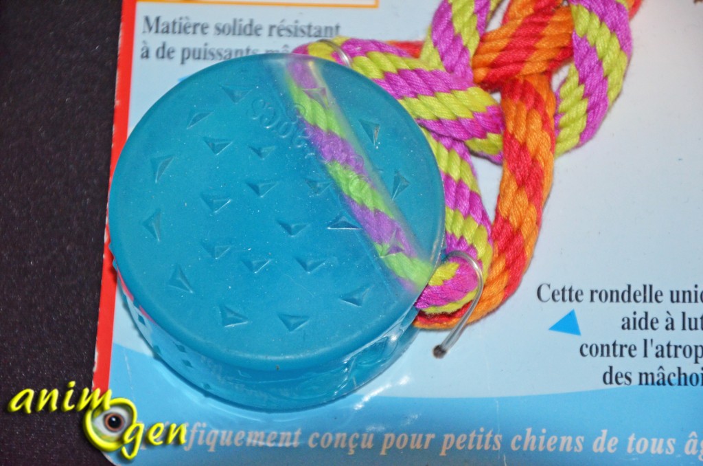 Jouet à mâcher pour chien : Orka dental puck (Petstages)