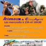 Animaux & CompAgnie à Châteauroux (36), les mercredis 24 et 31 juillet, 7, 14 et 21 août 2013