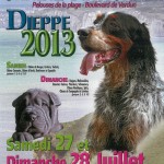 Exposition Canine Nationale à Dieppe (76), samedi 27 et dimanche 28 juillet 2013