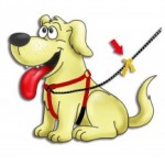 Le ruban jaune chez les chiens, un accessoire incontournable pour la sécurité de tous