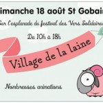 Fête du Village de la laine à Saint Gobain (02), le dimanche 18 août 2013