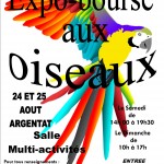 6 ème Exposition-Bourse aux oiseaux à Argentat (19), samedi 24 et dimanche 25 août 2013