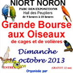 Bourse d’Echanges d’oiseaux de Normandie à Niort (79), le dimanche 06 octobre 2013
