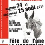 6 ème Fête de l’âne à Saint Nolff (56), samedi 24 et dimanche 25 août 2013
