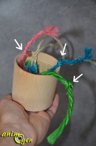 Jouet et accessoire pour lapins et rongeurs : fabriquez un pot de fleurs distributeur de foin