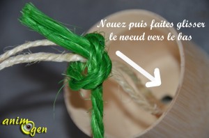 Jouet et accessoire pour lapins et rongeurs : fabriquez un pot de fleurs distributeur de foin