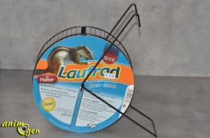 Accessoire et jeu pour rongeur : roue Laufrad pour écureuils, octodons et rats (Trixie)