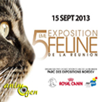 5 ème Exposition Féline à Saint Denis (97, La Réunion), le dimanche 15 septembre 2013