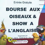 Bourse aux oiseaux et Show à l’Anglaise à Châtillon sur Loire (45), le dimanche 13 octobre 2013