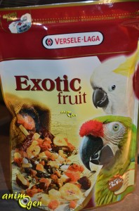 Aliment pour perroquet : Exotic fruit (Versele Laga)