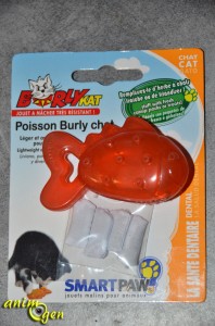 Jouet pour chat : poisson en silicone Pet Smart (Burly Kat)