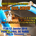 Exposition canine internationale "Paris Dog Show" à Vincennes (75), du samedi 11 au dimanche 12 Janvier 2014