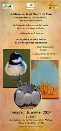 Exposition d’art animalier à Saint Martin de Crau (13), du 08 janvier au 03 mars 2014