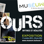Exposition Ours, mythes et réalités à Toulouse (31), du vendredi 11 octobre 2013 au lundi 30 juin 2014