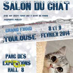 Salon du chat à Toulouse (31), du samedi 08 au dimanche 09 février 2014