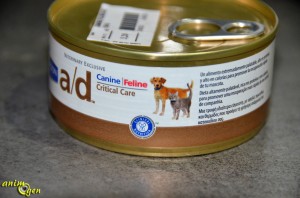 Alimentation : pâtée de convalescence pour chiens et chats, Canine-Feline Critical Care (Hill's Prescription Diet)