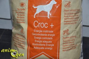 Alimentation : croquettes Sélection, Croc + (Royal Canin)