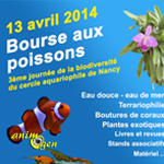 Bourse aux poissons, terrariophilie et plantes exotiques à Nancy (54), le dimanche 13 avril 2014