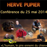 Conférence « L’humain, le pire ennemi du chien » à Lyon (69), le dimanche 25 mai 2014
