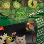 Litière Sanicat Professional multipet green, pour rongeurs, lapins, chats, perroquets et furets (test)