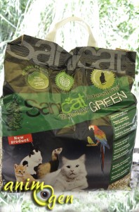 Litière Sanicat Professional multipet green, pour rongeurs, lapins, chats, perroquets et furets (test)
