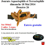 Journée Aquariophile et Terrariophile à Donzère (26), le dimanche 18 mai 2014