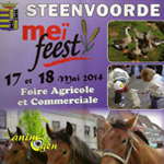 Foire agricole et commerciale » Meï Feest » à Steenvoorde (59), du samedi 17 au dimanche 18 mai 2014