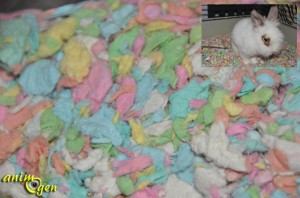 Litière "Confetti" pour rongeurs, oiseaux, furets, reptiles et lapins (Healthy Pet)