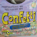 Litière "Confetti" pour rongeurs, oiseaux, furets, reptiles et lapins (Healthy Pet)