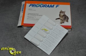 Santé : Program F (Novartis), antiparasitaire oral pour chats