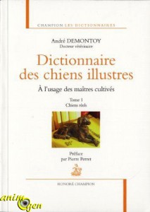 Le "Dictionnaire des chiens illustres à l'usage des maîtres cultivés" (André Demontoy) 