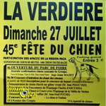 45 ème Fête du chien à La Verdière (83), dimanche 27 juillet 2014
