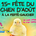 15 ème Fête du chien d'août à La Ferté Gaucher(77), du samedi 09 au vendredi 15 août 2014