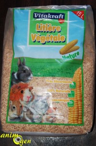 Accessoire : litière végétale pour rongeurs et lapins (Vitakraft)