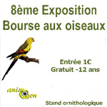 8 ème Exposition Bourse aux Oiseaux à Saint Rémy sur Orne (14), le dimanche 07 septembre 2014