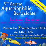 Bourse aquariophile à Saint Loubès (33), le dimanche 07 septembre 2014