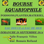 Bourse aquariophile à Fleury les Aubrais (45), le dimanche 28 septembre 2014