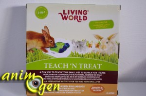 Le Teach and treat (Living World), un jeu qui stimule l'intellect de nos rongeurs, lapins et perroquets