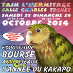 Exposition-Bourse aux oiseaux à Tain l’Hermitage (26), du samedi 25 au dimanche 26 octobre 2014