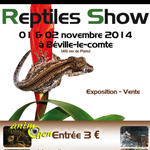 Reptile Show à Béville le Comte (28), du samedi 01 er au dimanche 02 novembre 2014