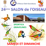 24 ème Salon de l’Oiseau et Bourse aux oiseaux à Gravelines (59), du samedi 22 au dimanche 23 novembre 2014