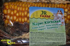 Alimentation pour lapins et rongeurs : petite corbeille pour rongeurs, JR Farm (test, avis, prix)