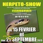 5 ème Herpeto-Show à Escaudoeuvres (59), dimanche 15 février et dimanche 27 septembre 2015